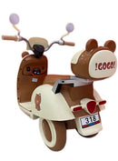 Cute Electric Ride on Motorcycle for Kids age 2+ – Stable 3-Wheel Design with Music &amp; Lights | AED 699