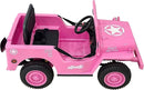 Kids Military Style Electric Jeep – Shovel & Headlights (Ages 3-6) | AED 749