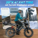 2026 Windhorse V8 Pro Electric Bike – 750W, 48V 16-18Ah Battery | AED 2,650