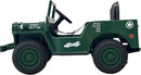 Kids Military Style Electric Jeep – Shovel & Headlights (Ages 3-6) | AED 749