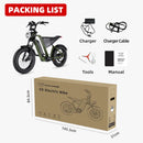 Windhorse D3 Electric Bicycle – 1000W, 48V 18Ah Battery | AED 3,650